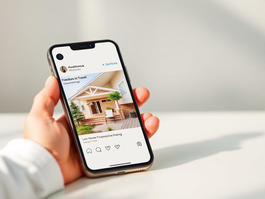 Real Estate Social Media Content for Empty Nesters